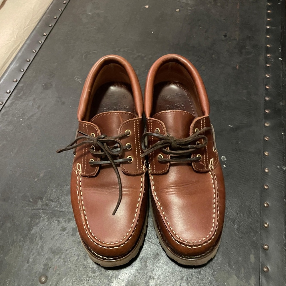 Loake Moc toe boat shoe